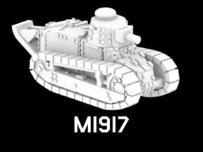 M1917 in White Natural Versatile Plastic: 1:220 - Z