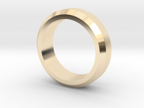 Seno Ring - Simplistc Collection in 14K Yellow Gold: 3 / 44