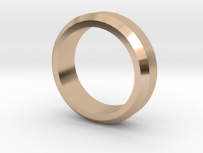 Seno Ring - Simplistc Collection in 9K Rose Gold : 3 / 44
