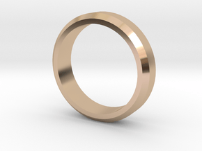 Seno Ring - Simplistc Collection in 9K Rose Gold : 8 / 56.75