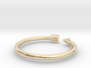 Arrow Ring All sizes, Multisize in 9K Yellow Gold : 13 / 69