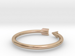 Arrow Ring All sizes, Multisize in 9K Rose Gold : 13 / 69