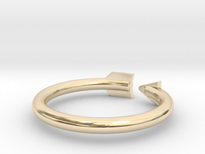 Arrow Ring All sizes, Multisize in 14K Yellow Gold: 5.5 / 50.25