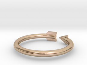 Arrow Ring All sizes, Multisize in 9K Rose Gold : 8 / 56.75