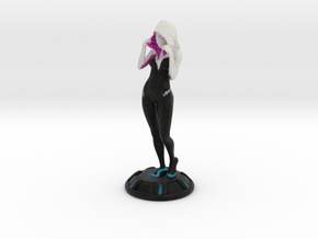 Spider Gwen Stacy in Natural Full Color Nylon 12 (MJF)