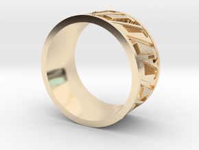 Maat Ring V2 in 9K Yellow Gold : 12 / 66.5