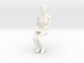 Star Trek - Uhura - Seated - Custom in White Processed Versatile Plastic