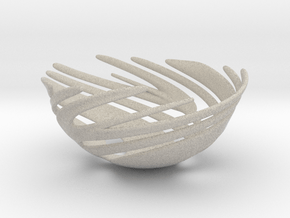 Swirl Bowl (2nd Edition) in Natural Sandstone