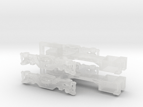 SSL Drehgestelle in Clear Ultra Fine Detail Plastic: 1:120 - TT