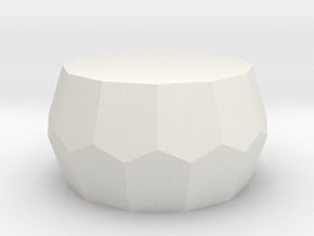 x56_14model_dodcahedron in White Natural Versatile Plastic: Small