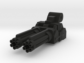 Transformer Battle Gun Replacement in Black Smooth Versatile Plastic