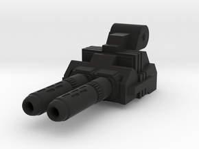 Transformer Battle Gun Replacement in Black Premium Versatile Plastic