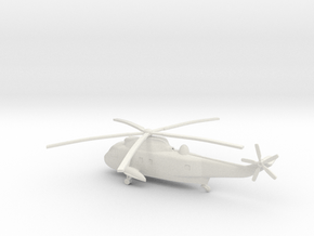 Westland WS-61 Sea King in White Natural Versatile Plastic: 1:200