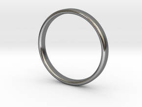 Sowt Ring - Simplistc Collection in Polished Silver: 3.5 / 45.25