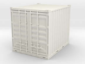 10 ft container - 1:50 in White Natural Versatile Plastic