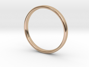 Sowt Ring - Simplistc Collection in 9K Rose Gold : 5 / 49