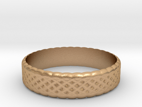 Weaved Ring in Natural Bronze
