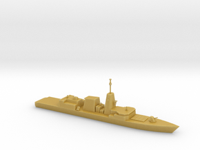 1/1250 Scale Canadian Provence Class Destroyer in Tan Fine Detail Plastic