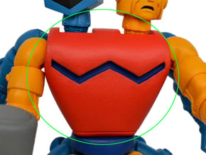 Multibot Torso Classics in Basic Nylon Plastic