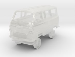 Ford Thames MiniBus 1/87 in Clear Ultra Fine Detail Plastic