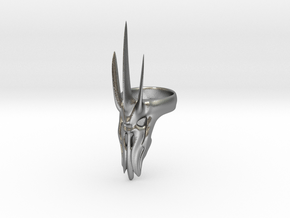 Sauron Ring - Size 8 in Natural Silver