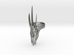 Sauron Ring - Size 10 in Natural Silver