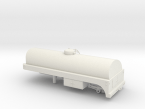 1/50th Fruehauf type 20 foot Milk Tanker in White Natural Versatile Plastic