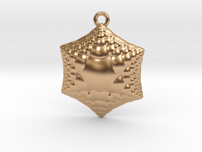 pendant in Polished Bronze