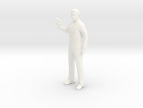 Star Trek - Federation 5 in White Processed Versatile Plastic