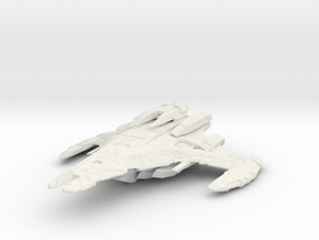 Dominion Battleship 1/10000 in White Natural Versatile Plastic