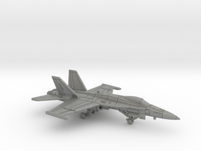 F/A-18C Hornet (Clean) in Gray PA12: 6mm