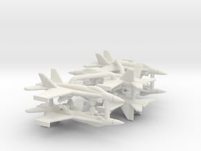 F/A-18C Hornet (Clean) in White Natural Versatile Plastic: 1:700