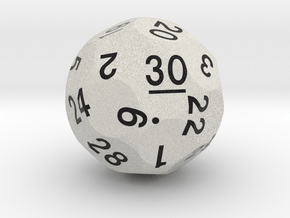 d30 Optimal Packing Sphere Dice in Standard High Definition Full Color