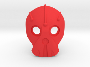 Noble Koramau, Mask of Rahi Control in Red Smooth Versatile Plastic