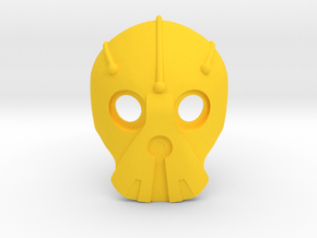 Noble Koramau, Mask of Rahi Control in Yellow Smooth Versatile Plastic
