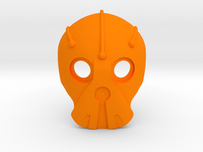 Noble Koramau, Mask of Rahi Control in Orange Smooth Versatile Plastic