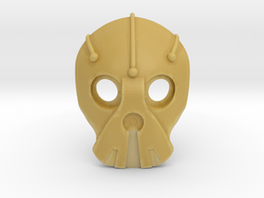 Noble Koramau, Mask of Rahi Control in Tan Fine Detail Plastic