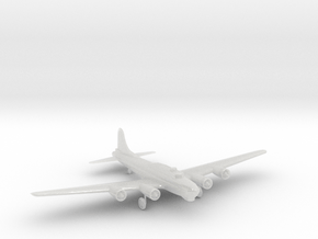 Boeing B17 Flying Fortress - 1:200scale in Clear Ultra Fine Detail Plastic