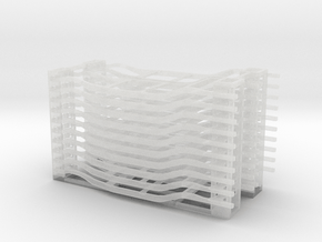 Automobile Frames - HOscale in Clear Ultra Fine Detail Plastic