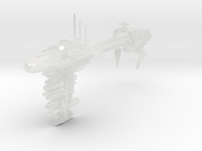 2700 Nebulon B frigate Star Wars in Clear Ultra Fine Detail Plastic