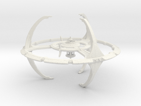 Cardassian Nor Type Station (DS9) 1/7000 in White Natural Versatile Plastic