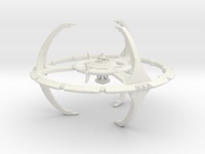 Cardassian Nor Type Station (DS9) 1/15000 in White Natural Versatile Plastic