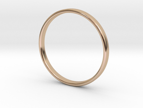 Sowt Ring - Simplistc Collection in 9K Rose Gold : 8 / 56.75