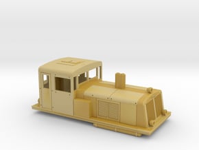 Move 51 industrial locomotive in Tan Fine Detail Plastic