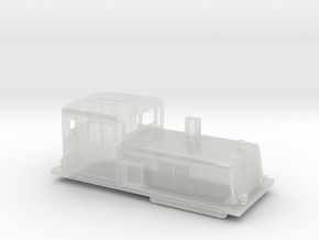 Move 51 industrial locomotive in Clear Ultra Fine Detail Plastic