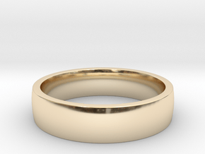 Comfort fit band All sizes, Multisize in 9K Yellow Gold : 6 / 51.5