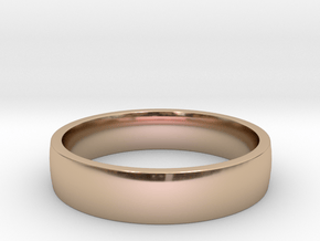 Comfort fit band All sizes, Multisize in 9K Rose Gold : 8 / 56.75