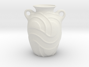 vase2056 in White Natural Versatile Plastic