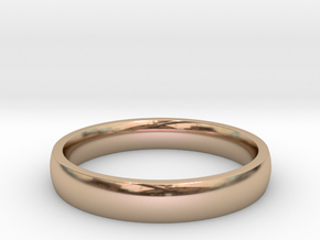 Girls Comfort fit band All sizes, Multisize in 9K Rose Gold : 8 / 56.75