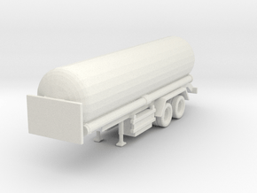 Tank Trailer 1/160 in White Natural Versatile Plastic